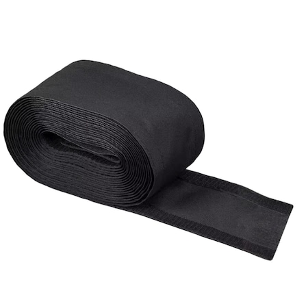 Tuff-Weave Carpet Cable Cover, 30 ft L, 4 in W, Nylon, Black KK-CCC-4X30-BK